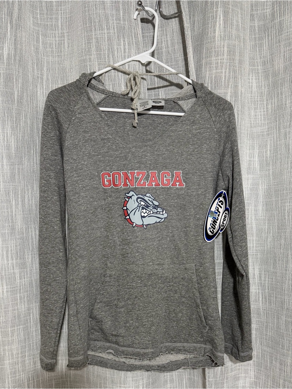 Gonzaga Bulldogs Women’s Hooded Sweatshirt -Small-NWT
